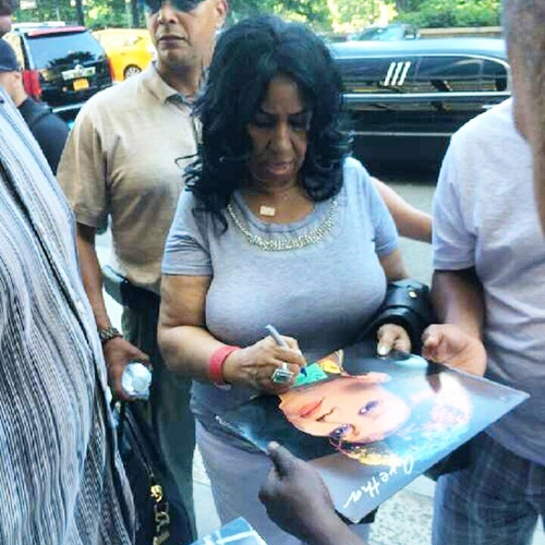Aretha Franklin with GTV Reality