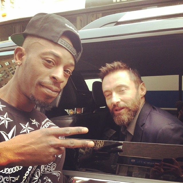Hugh Jackman with RACC Trusted collector GTV Reality