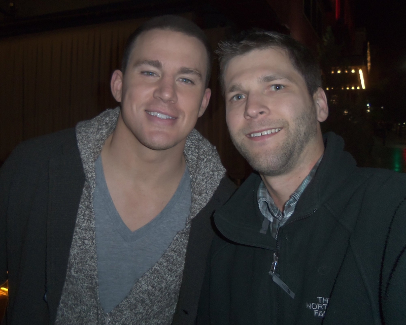 Channing Tatum Photo with RACC Autograph Collector All-Star Signatures, LLC