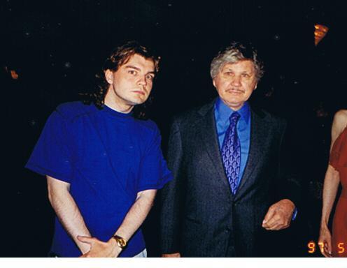 Charles Bronson Photo with RACC Autograph Collector bpautographs Charles Bronson Photo with RACC Autograph Collector bpautographs