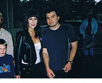 Cher Photo with RACC Autograph Collector bpautographs Cher Photo with RACC Autograph Collector bpautographs