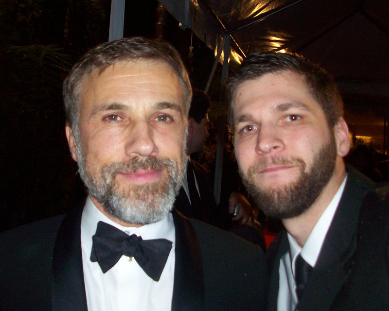 Christoph Waltz Photo with RACC Autograph Collector All-Star Signatures, LLC