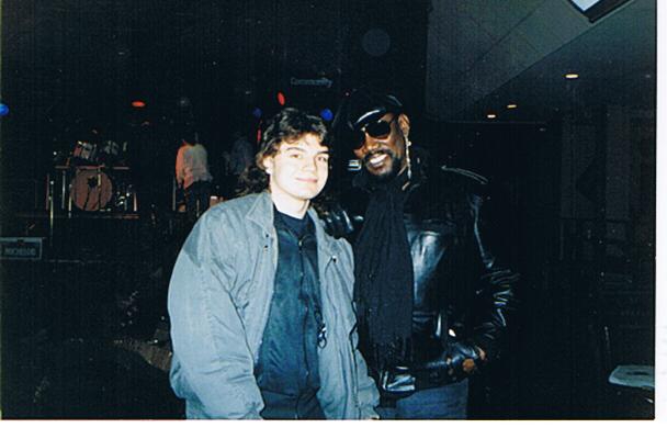 Clarence Clemons Photo with RACC Autograph Collector bpautographs Clarence Clemons Photo with RACC Autograph Collector bpautographs