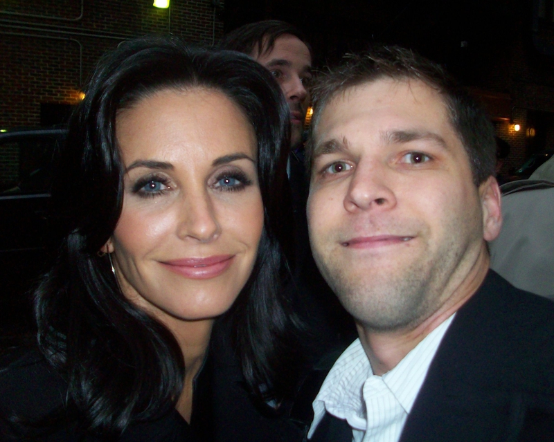 Courteney Cox Photo with RACC Autograph Collector All-Star Signatures, LLC