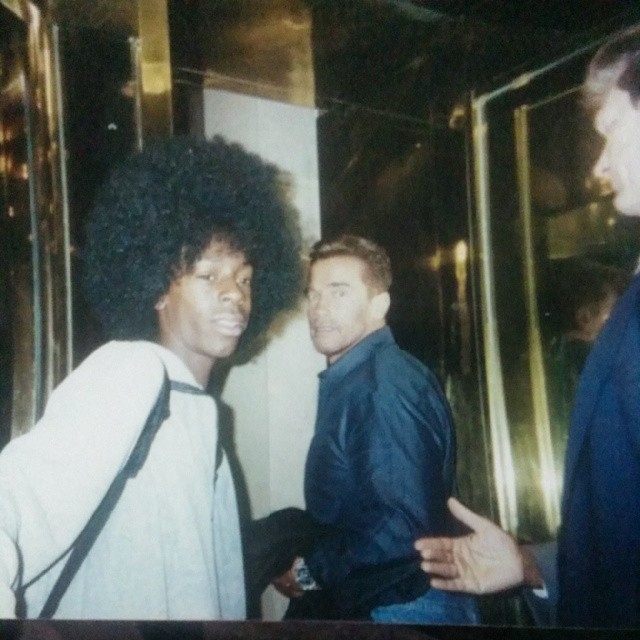 Arnold Schwarzenegger with RACC Trusted collector GTV Reality