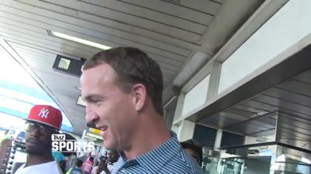 Peyton Manning with RACC Trusted collector GTV Reality