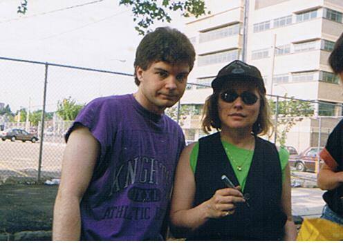 Debbie Harry Photo with RACC Autograph Collector bpautographs Debbie Harry Photo with RACC Autograph Collector bpautographs