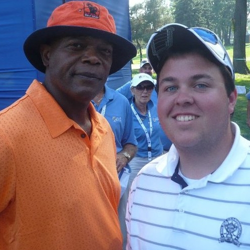 Samuel L. Jackson with All Time Great Authentics