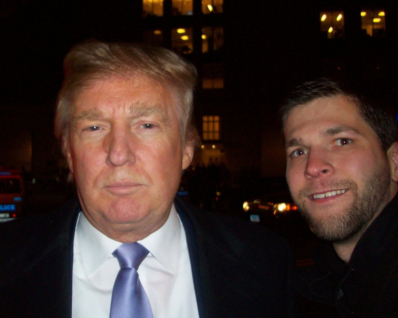 Donald Trump Photo with RACC Autograph Collector All-Star Signatures, LLC