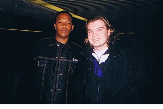 Dr. Dre Photo with RACC Autograph Collector bpautographs