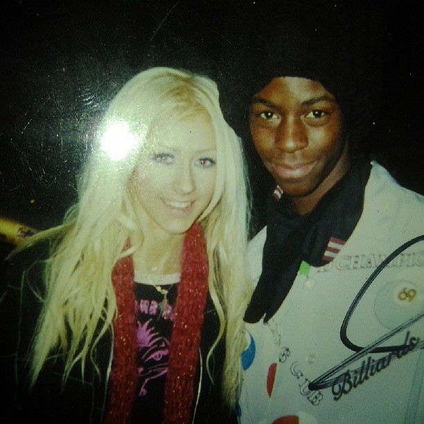 Christina Aguilera with RACC Trusted collector GTV Reality