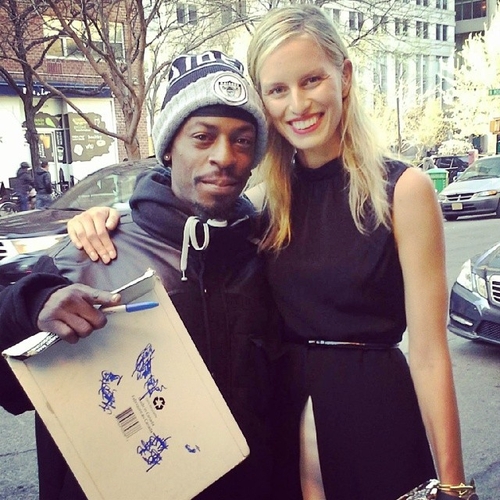 Karolina Kurkova with GTV Reality