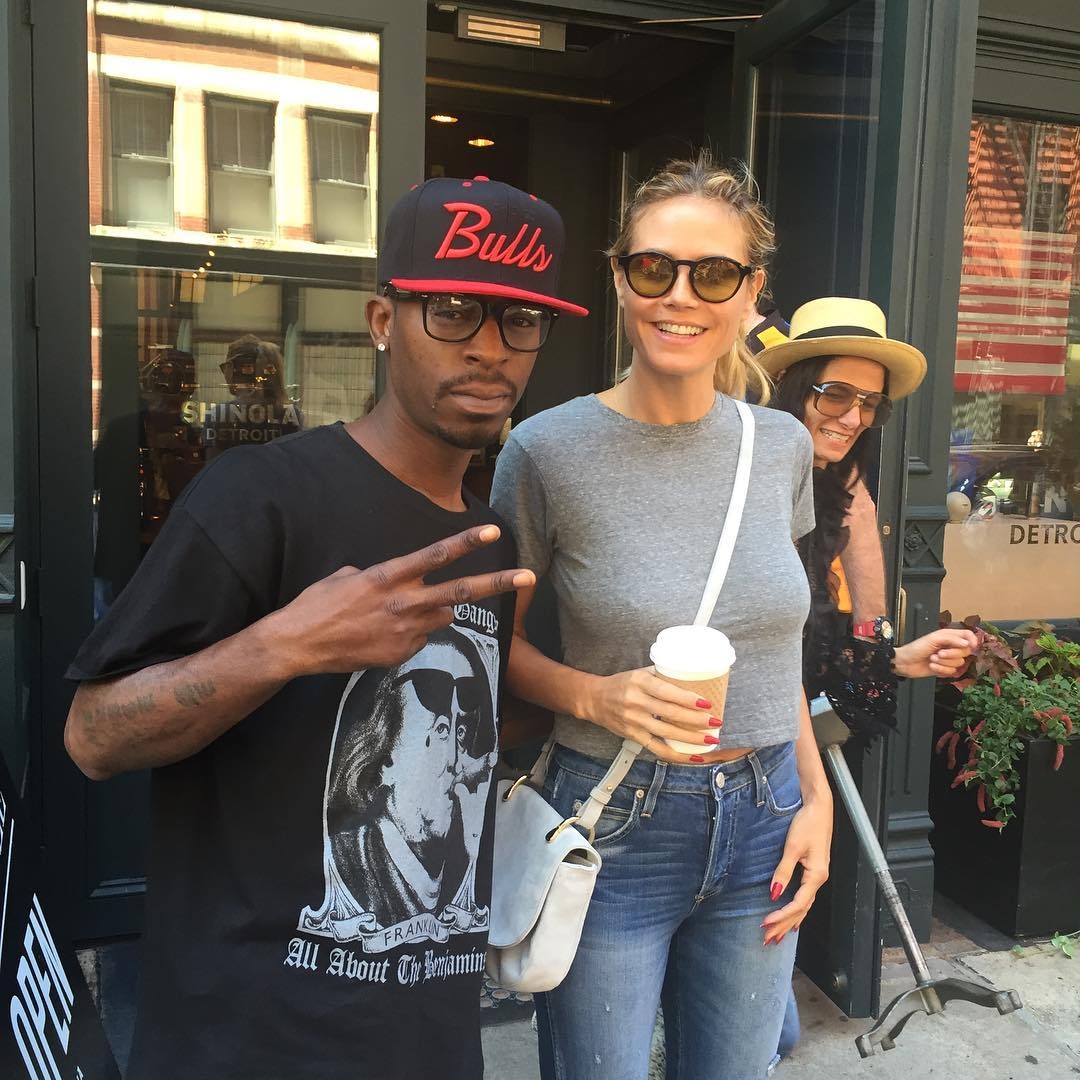 Heidi Klum with RACC Trusted collector GTV Reality