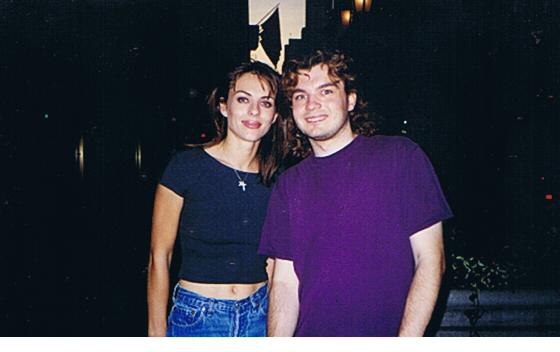 Elizabeth Hurley Photo with RACC Autograph Collector bpautographs Elizabeth Hurley Photo with RACC Autograph Collector bpautographs