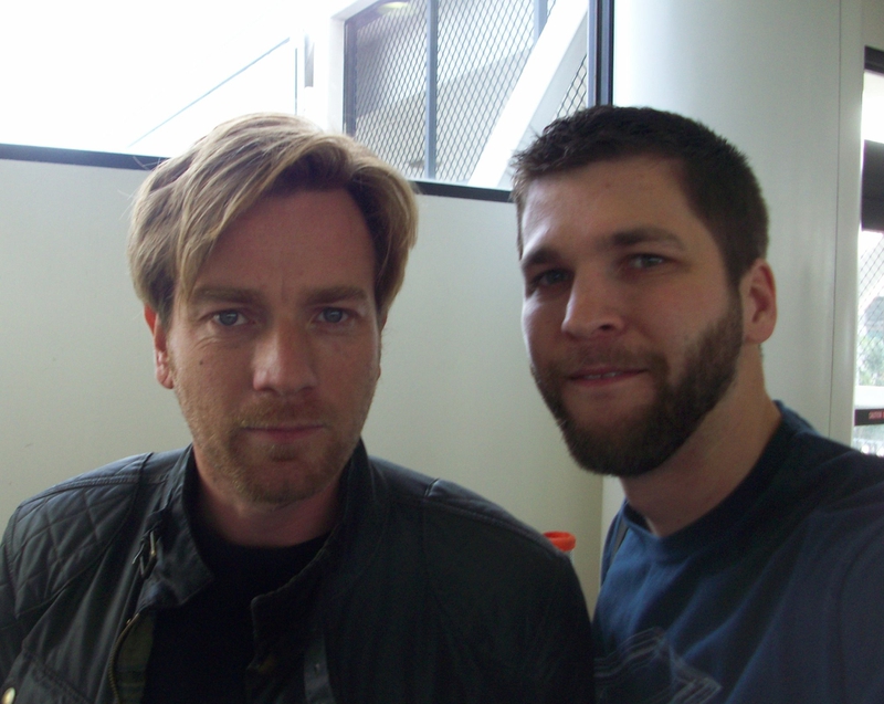 Ewan McGregor Photo with RACC Autograph Collector All-Star Signatures, LLC