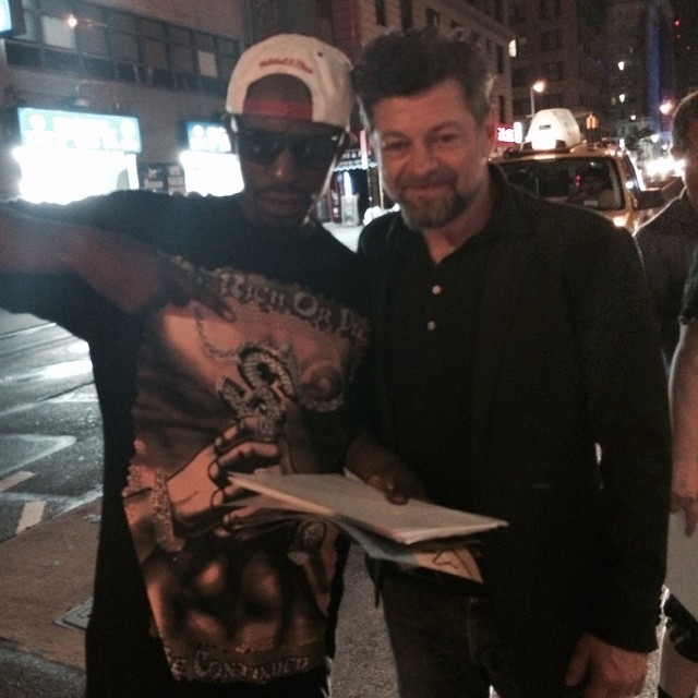 Andy Serkis with RACC Trusted collector GTV Reality