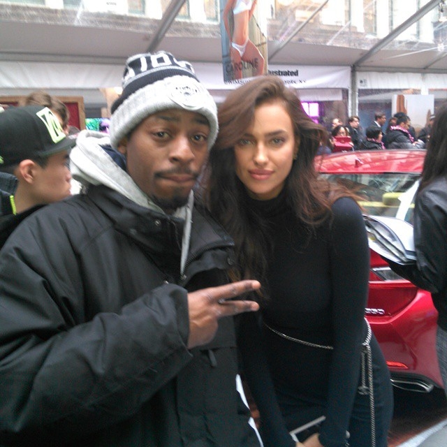 Irina Shayk with RACC Trusted collector GTV Reality