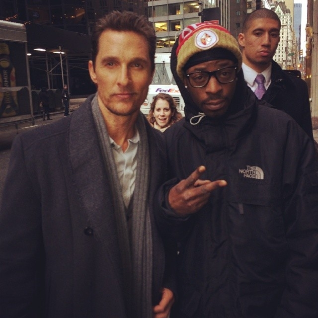 Matthew McConaughey with RACC Trusted collector GTV Reality
