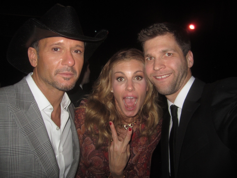 Faith Hill Tim McGraw Photo with RACC Autograph Collector All-Star Signatures, LLC