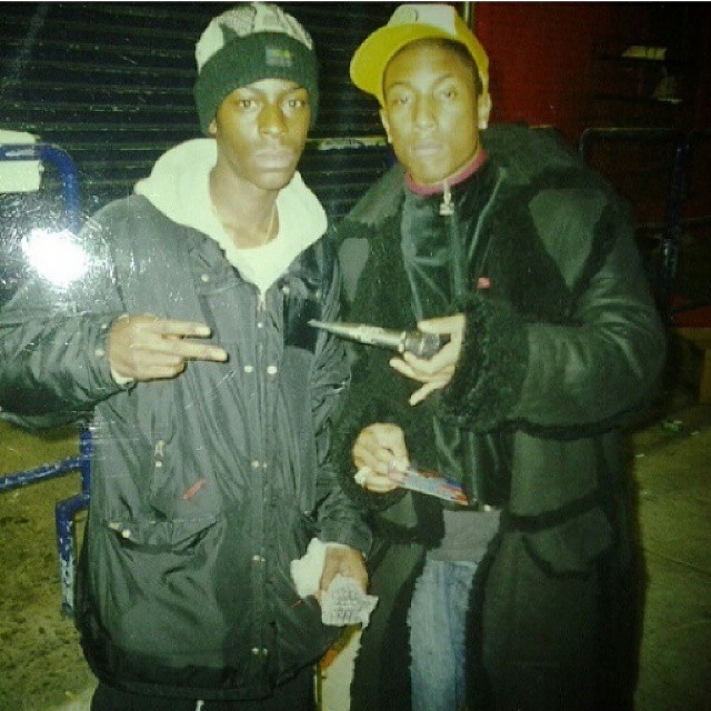 Pharrell Williams with RACC Trusted collector GTV Reality