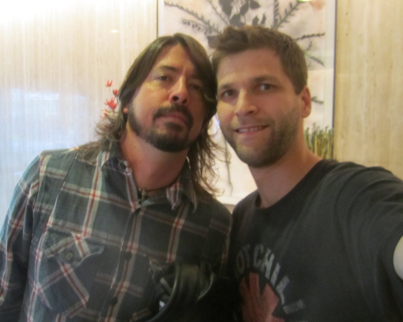 Dave Grohl Photo with RACC Autograph Collector All-Star Signatures, LLC