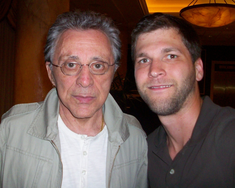 Frankie Valli Photo with RACC Autograph Collector All-Star Signatures, LLC