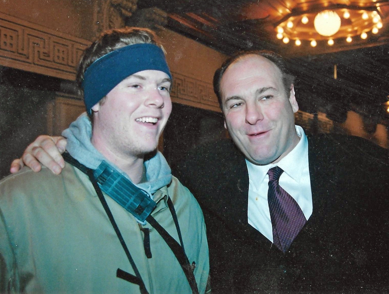 James Gandolfini Photo with RACC Autograph Collector Shark’s Treasures