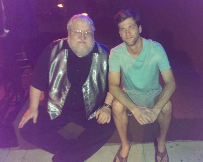 George R.R. Martin Photo with RACC Autograph Collector All-Star Signatures, LLC George R.R. Martin Photo with RACC Autograph Collector All-Star Signatures, LLC