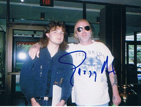 Gregg Allman Photo with RACC Autograph Collector bpautographs Gregg Allman Photo with RACC Autograph Collector bpautographs