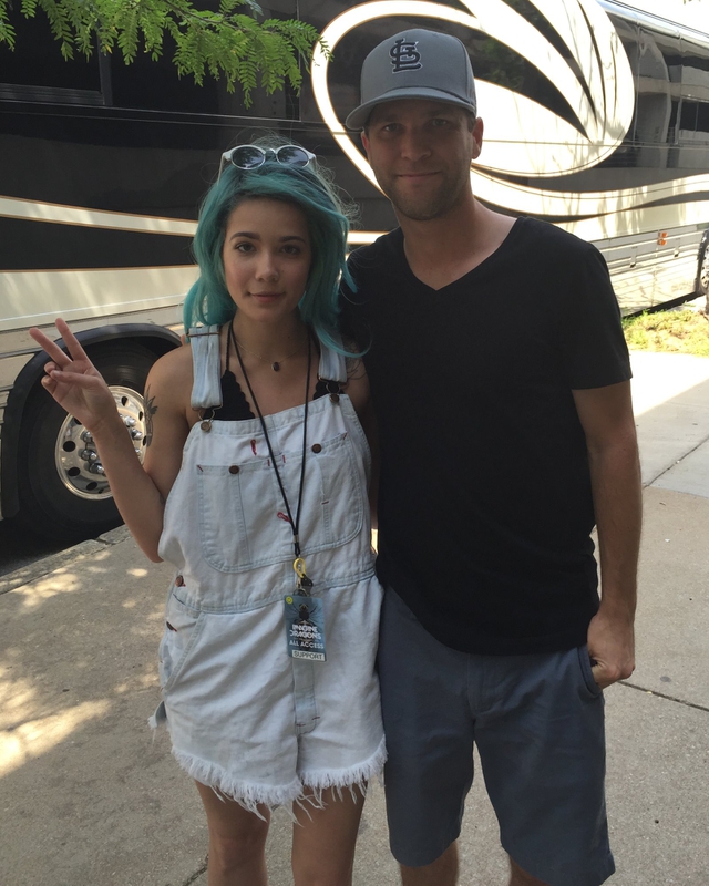 Halsey Photo with RACC Autograph Collector All-Star Signatures, LLC