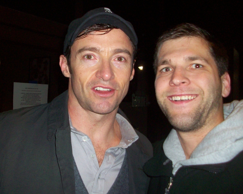 Hugh Jackman Photo with RACC Autograph Collector All-Star Signatures, LLC