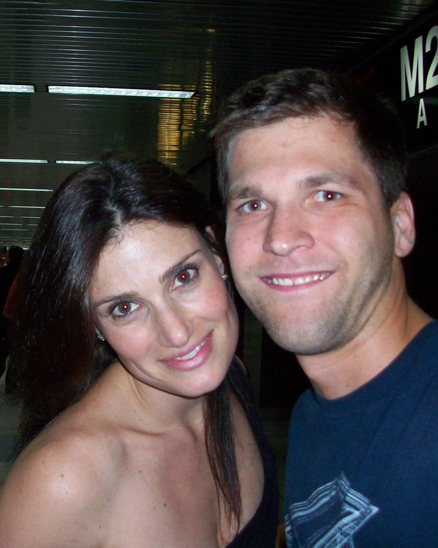 Idina Menzel Photo with RACC Autograph Collector All-Star Signatures, LLC