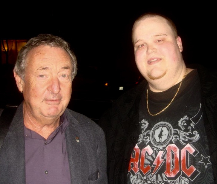 Nick Mason Photo with RACC Autograph Collector Piece Of History Collectibles