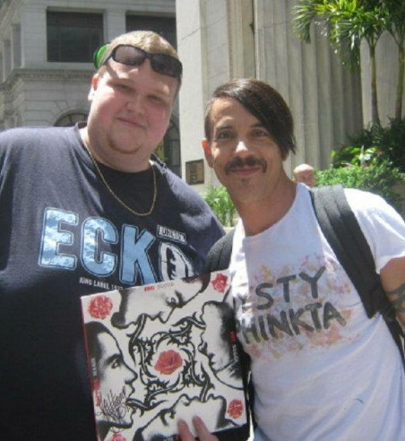 Anthony Kiedis Photo with RACC Autograph Collector Piece Of History Collectibles
