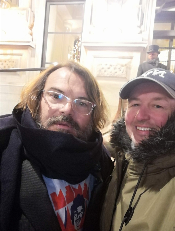 Jack Black Photo with RACC Autograph Collector Celebrity Signings UK
