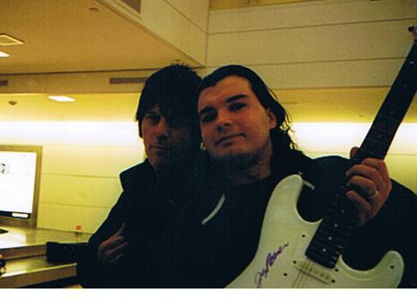 Jeff Beck Photo with RACC Autograph Collector bpautographs Jeff Beck Photo with RACC Autograph Collector bpautographs