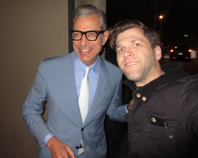 Jeff Goldblum Photo with RACC Autograph Collector All-Star Signatures, LLC