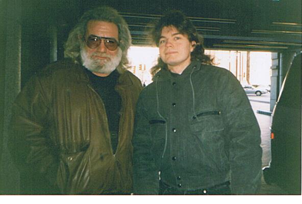 Jerry Garcia Photo with RACC Autograph Collector bpautographs Jerry Garcia Photo with RACC Autograph Collector bpautographs