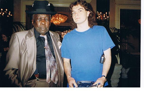 John Lee Hooker Photo with RACC Autograph Collector bpautographs John Lee Hooker Photo with RACC Autograph Collector bpautographs