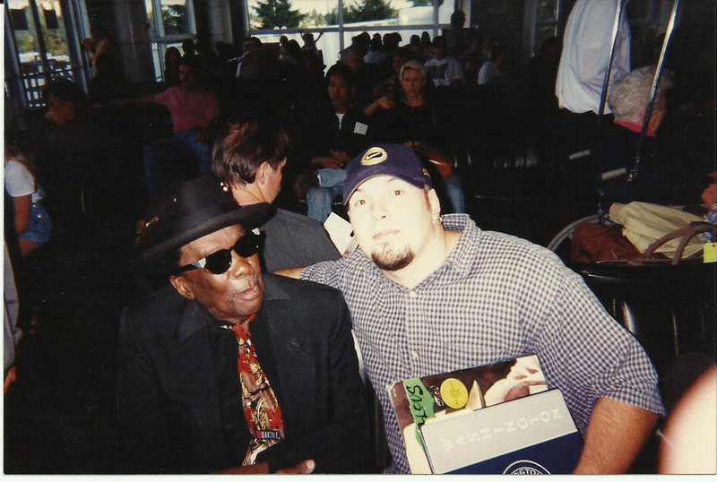 John Lee Hooker Photo with RACC Autograph Collector Autographs99 John Lee Hooker Photo with RACC Autograph Collector Autographs99