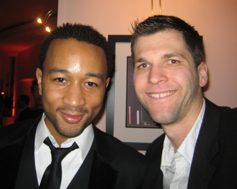 John Legend Photo with RACC Autograph Collector All-Star Signatures, LLC