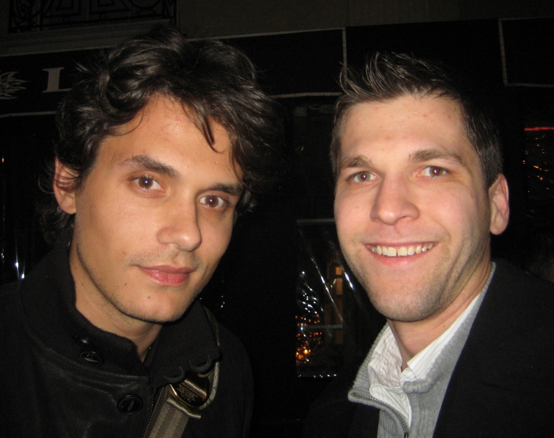 John Mayer Photo with RACC Autograph Collector All-Star Signatures, LLC