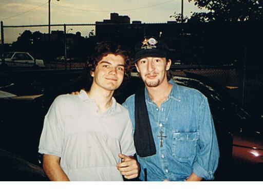 Julian Lennon Photo with RACC Autograph Collector bpautographs Julian Lennon Photo with RACC Autograph Collector bpautographs