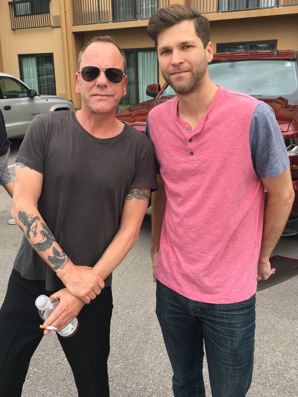 Kiefer Sutherland Photo with RACC Autograph Collector All-Star Signatures, LLC