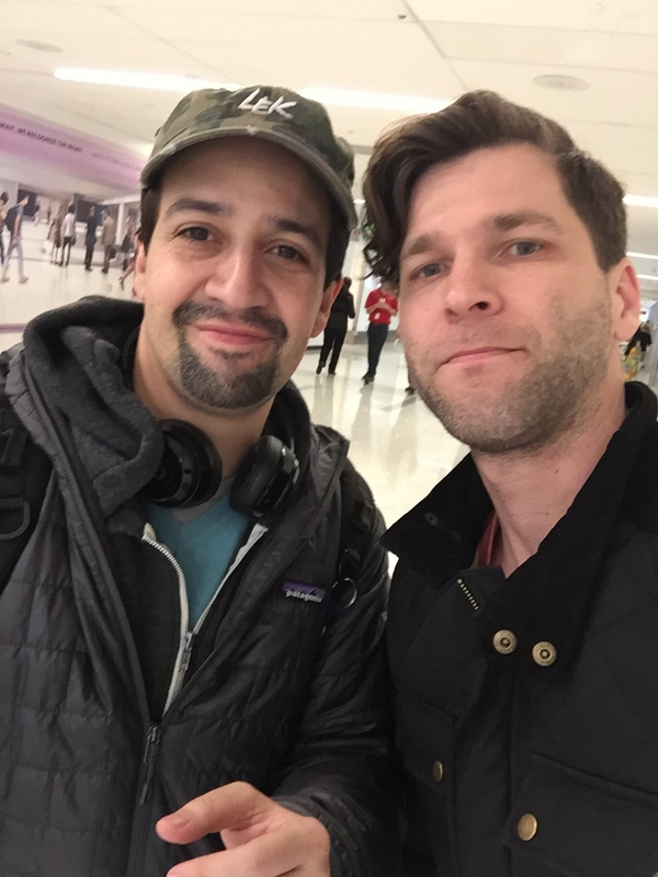 Lin-Manuel Miranda Photo with RACC Autograph Collector All-Star Signatures, LLC