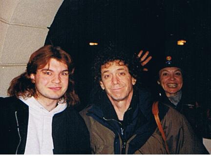 Laurie Anderson Lou Reed Photo with RACC Autograph Collector bpautographs
