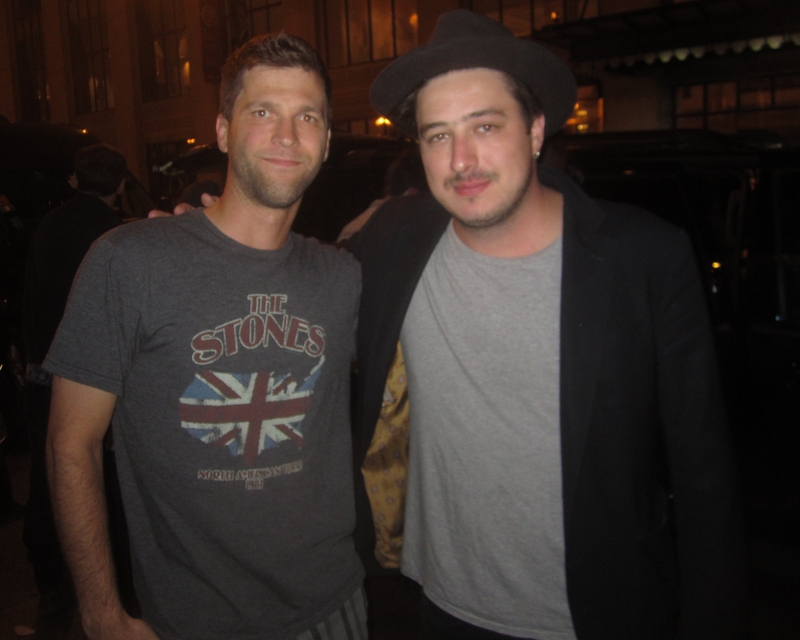 Marcus Mumford Photo with RACC Autograph Collector All-Star Signatures, LLC