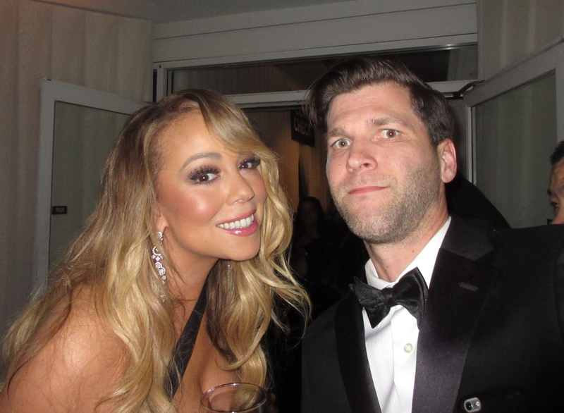 Mariah Carey Photo with RACC Autograph Collector All-Star Signatures, LLC