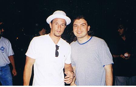 Mark Wahlberg Photo with RACC Autograph Collector bpautographs Mark Wahlberg Photo with RACC Autograph Collector bpautographs
