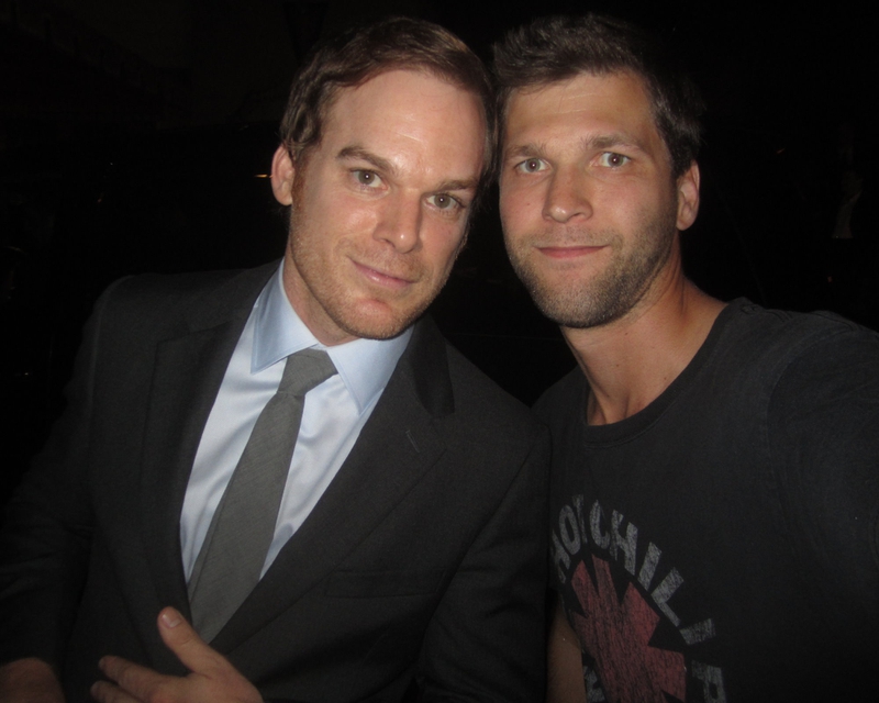 Michael C. Hall Photo with RACC Autograph Collector All-Star Signatures, LLC